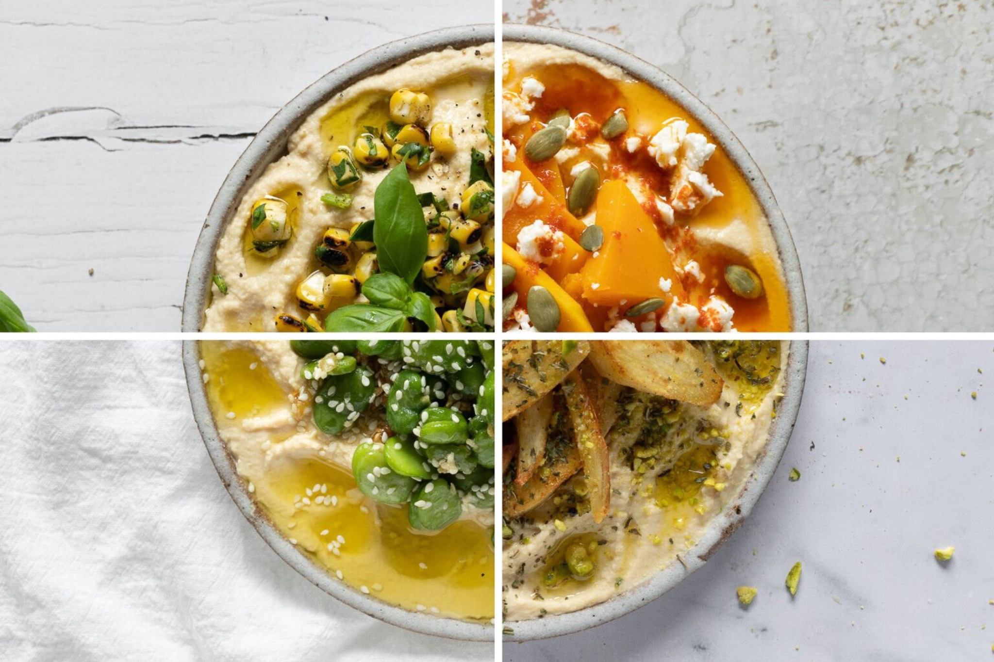 Seasonal Hummus Toppings: Fresh Combos for Summer, Fall, Winter, Spring